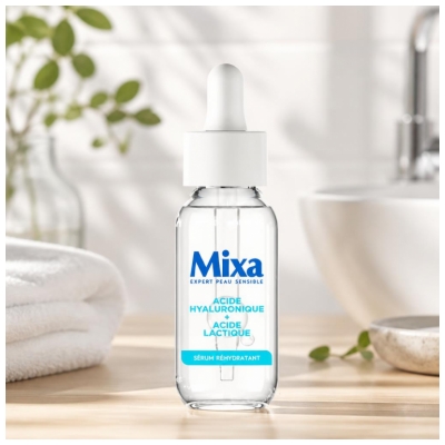 Mixa Sérum Concentré Réhydratant à Acide Hyaluronique et Acide Lactique 30 ML