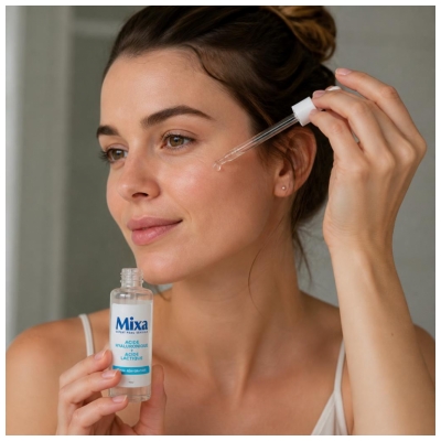 Mixa Sérum Concentré Réhydratant à Acide Hyaluronique et Acide Lactique 30 ML