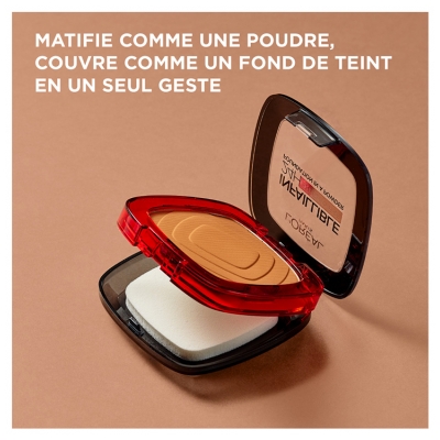 L'Oréal Paris Infaillible 24H Fond de Teint Poudre Longue Tenue 9 g - Teinte : 260 Neutre/Soleil Doré