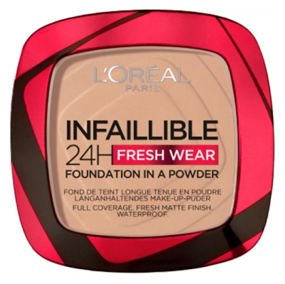 L'Oréal Paris Infaillible 24H Fond de Teint Poudre Longue Tenue 9 g