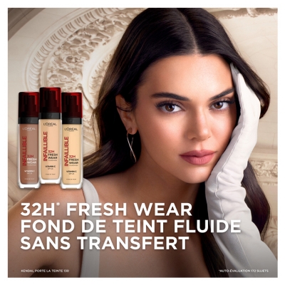 L'Oréal Paris Infaillible Fresh Wear Fond de Teint 32H 30 ml - Teinte : 310 Sous-Ton Doré