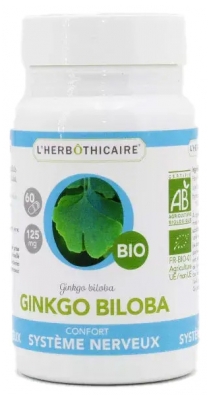 L'Herbôthicaire Poudre Ginkgo Biloba Bio 180 Gélules