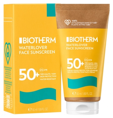 Biotherm Waterlover Crème Solaire Visage SPF 50+