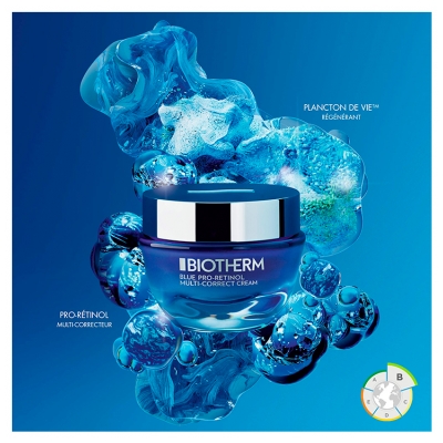 Biotherm Blue Therapy Blue Pro-Retinol Multi-Correct Cream Crème Anti-Âge Éclat 50 ml