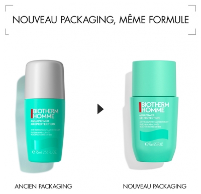 Biotherm Aquapower Déodorant Roll-On 75 ml Duo