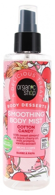 Organic Shop Body Desserts Brume Corps Lissante Senteur Barbe Papa 200 ml