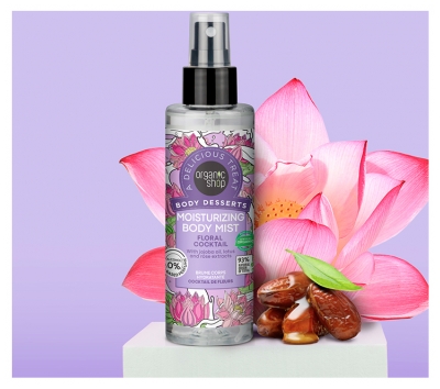 Organic Shop Body Desserts Brume Corps Hydratante Fleurs 200 ml