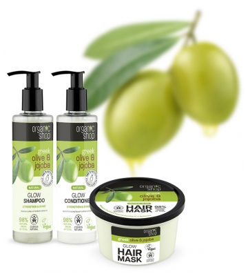 Organic Shop Shampoing Brillance Olive & Jojoba