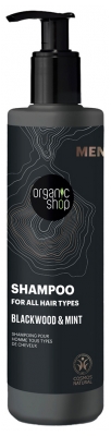 Organic Shop Men Shampoing Tous Types de Cheveux 280 ml
