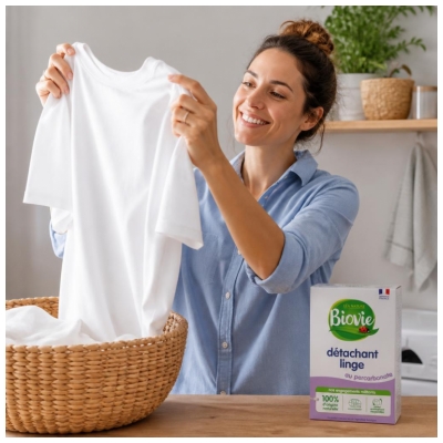 Biovie Détachant Linge au Percarbonate 350 Grammes