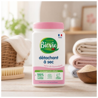 Biovie Détachant à Sec Terre de Sommières 350 Grammes