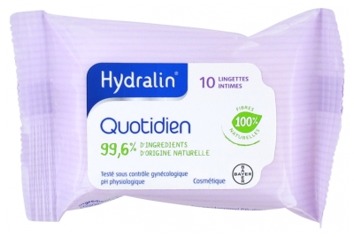 Hydralin Lingettes Étui de 10 Sachets