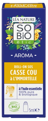 Léa Nature SO BIO étic Aroma SOS Casse Cou à l'Immortelle Roll-On Biologique 5 ML