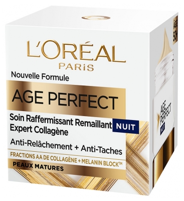 L'Oréal Paris Age Perfect Soin Raffermissant Remaillant Nuit Peaux Matures 50 ml
