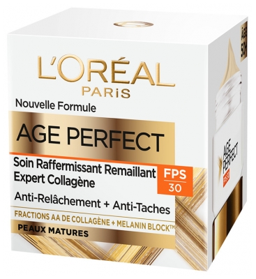 L'Oréal Paris Age Perfect Soin Raffermissant Remaillant Jour SPF30 Peaux Matures 50 ml