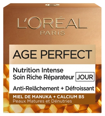 L'Oréal Paris Age Perfect Nutrition Intense Soin Riche Réparateur Jour Peaux Matures 50 ml