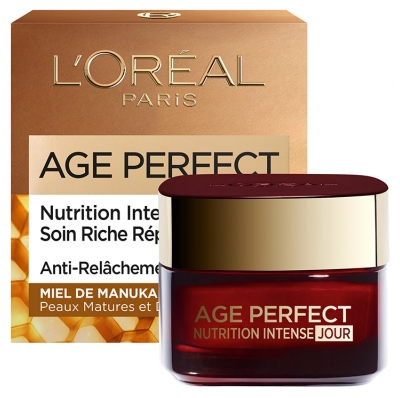 L'Oréal Paris Age Perfect Nutrition Intense Soin Riche Réparateur Jour Peaux Matures 50 ml