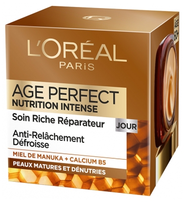 L'Oréal Paris Age Perfect Nutrition Intense Soin Riche Réparateur Jour Peaux Matures 50 ml