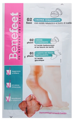 Biogenya Chaussettes Pieds Exfoliantes & Hydratantes
