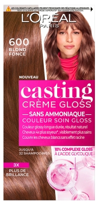 L'Oréal Paris Casting Crème Gloss Coloration 180 ml - Coloration : 600 Blond Foncé
