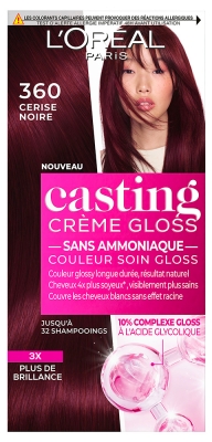 L'Oréal Paris Casting Crème Gloss Coloration 180 ml - Coloration : 360 Cerise Noire