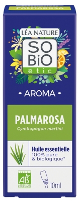 Léa Nature SO BIO étic Aroma Huile Essentielle de Palmarosa Biologique 10 ML