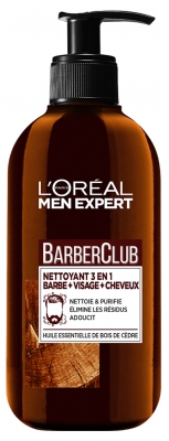 L'Oréal Paris Men Expert Barber Club Nettoyant 200 ML
