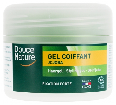Douce Nature Gel Coiffant Jojoba Fixation Forte Biologique 100 ML