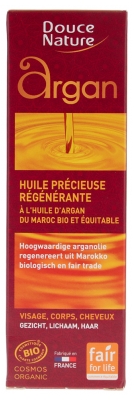 Douce Nature Argan Huile Précieuse Régénérante Biologique 50 ML