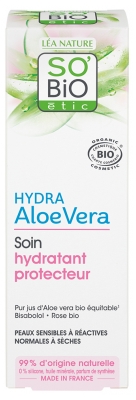 Léa Nature SO BIO étic Hydra Aloe Vera Soin Hydratant Protecteur Biologique 50 ML