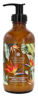 Collines de Provence Fraîcheur Végétale Crème Universelle pour Mains et Corps 225 ML - Senteur : Fleur de Paradis
