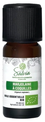 Salvia Nutrition Huile Essentielle Marjolaine à Coquilles Biologique 10 ML
