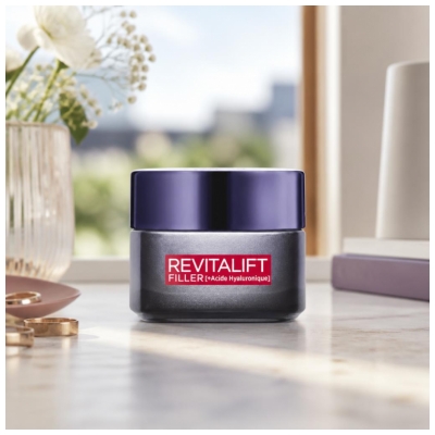 L'Oréal Paris Revitalift Filler Soin Revolumisant Intense Anti-Âge Jour Peaux Matures 50 ml