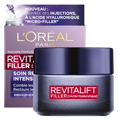L'Oréal Paris Revitalift Filler Soin Revolumisant Intense Anti-Âge Jour Peaux Matures 50 ml