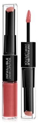 L'Oréal Paris Infaillible Rouge à Lèvres 24 H Duo 5,6 ml - Teinte : 801 Toujours Toffee