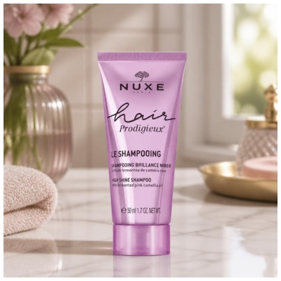 Nuxe Hair Prodigieux Le Shampooing Brillance Miroir Cheveux Sublimés 50 ml