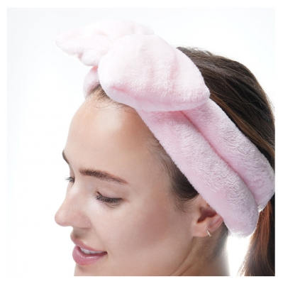 Brushworks Bandeau de Maquillage et Noeud
