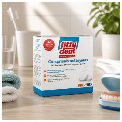 Fittydent Comprimes Nettoyants X32