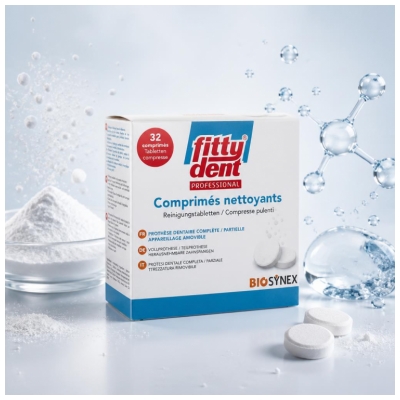 Fittydent Comprimes Nettoyants X32
