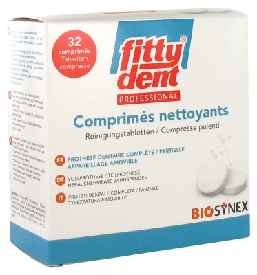 Fittydent Comprimes Nettoyants X32