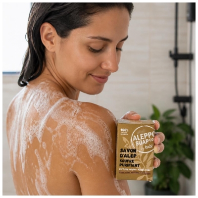 Tadé Savon d'Alep Soufre Purifiant 150 Grammes