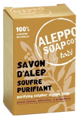 Tadé Savon d'Alep Soufre Purifiant 150 Grammes