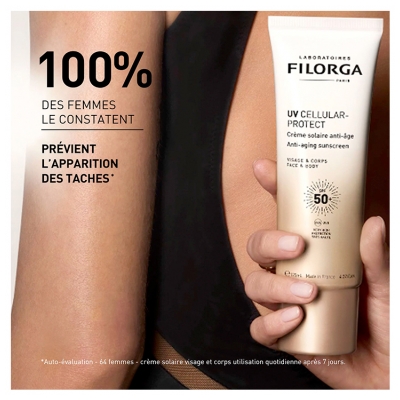 Filorga UV Cellular-Protect Crème Solaire Anti-Âge Visage et Corps SPF 50 + 125 ML