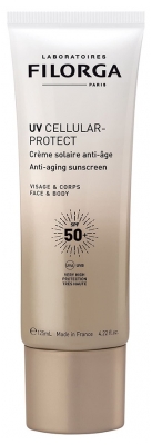 Filorga UV Cellular-Protect Crème Solaire Anti-Âge Visage et Corps SPF 50 + 125 ML