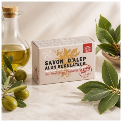 Tadé Savon d'Alep Alun Régulateur 150 Grammes