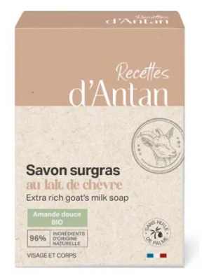 Recettes d'Antan Savon Surgras au Lait de Chèvre 100 Grammes