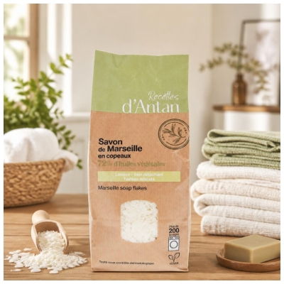 Recettes d'Antan Savon de Marseille en Copeaux - Pain750G