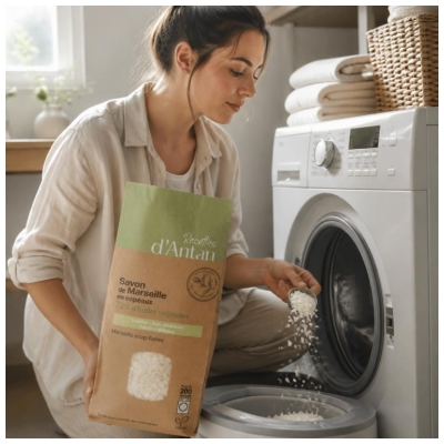 Recettes d'Antan Savon de Marseille en Copeaux - Pain750G