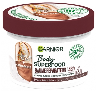 Garnier Body Superfood Baume Réparateur 48 Heures 380 ML