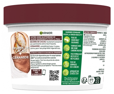 Garnier Body Superfood Baume Réparateur 48 Heures 380 ML